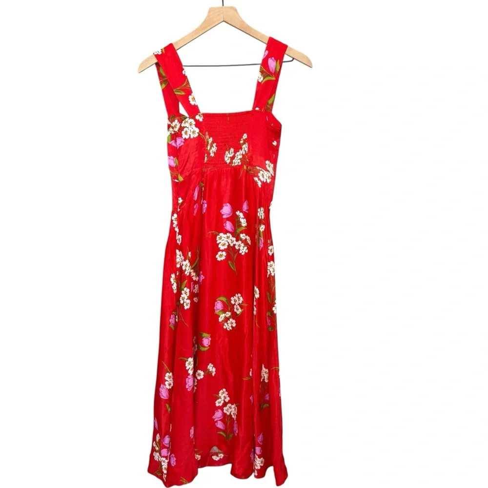 Maeve Jocelyn sleeveless slip midi dress from Anthropologie Size XXSP - Picture 9 of 9
